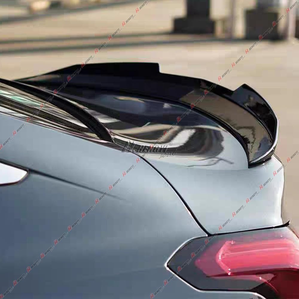 ya 6 8.24 baidi FOR 2020-25 for Cadillac CT5 PSM STYLE HIGHKICK DUCKBILL GLOSS BLACK TRUNK SPOILER