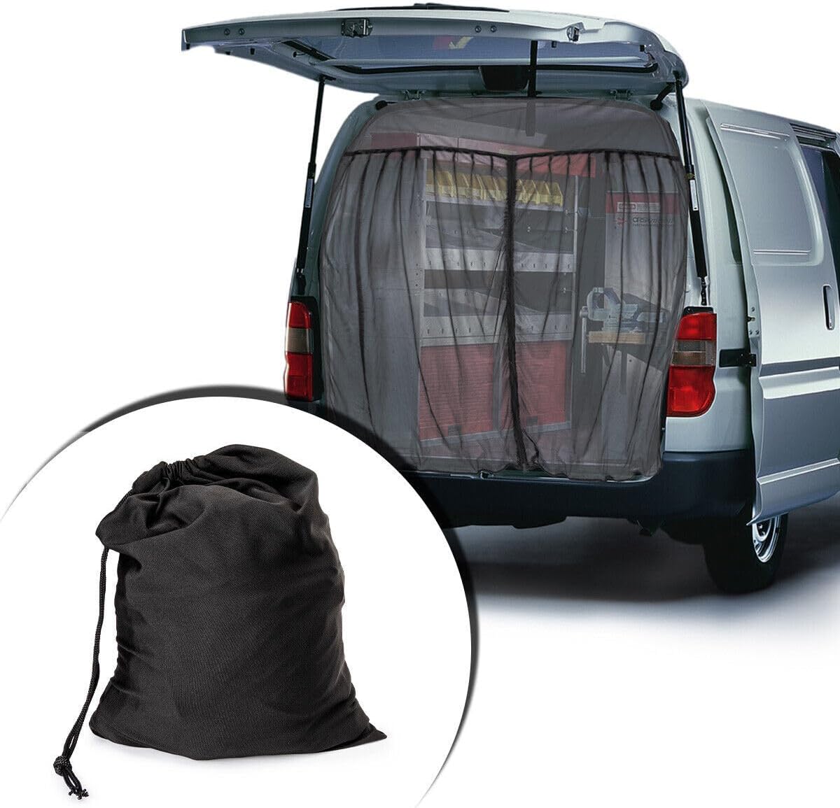ya 10 9.16 baidi 1xMagnetic Fly Screen for Standard Roof Camper Van Net Screen Bug Mosquito Mesh