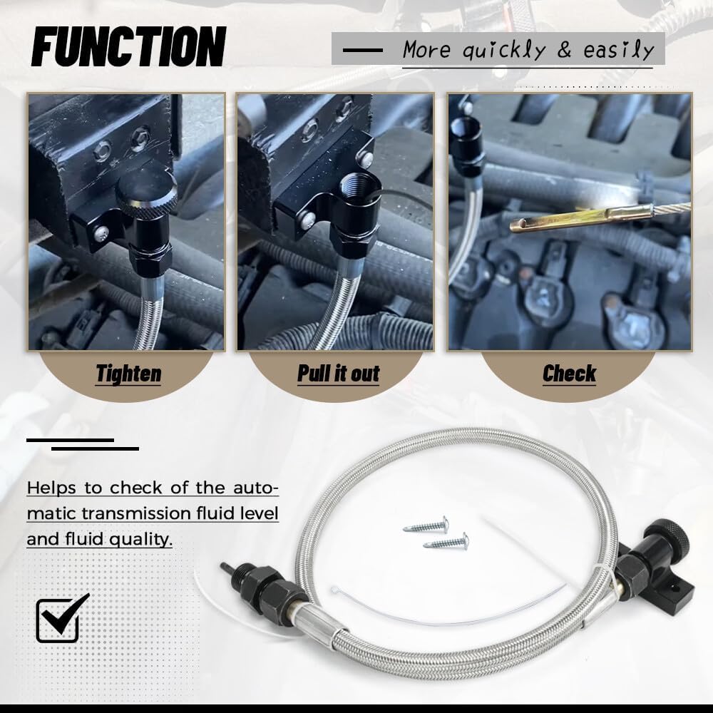 ya 10 9.16 baidi Auto Transmission Fluid Locking Dipsticks 22200 For 2010-2023 for Ford F-150 Truck