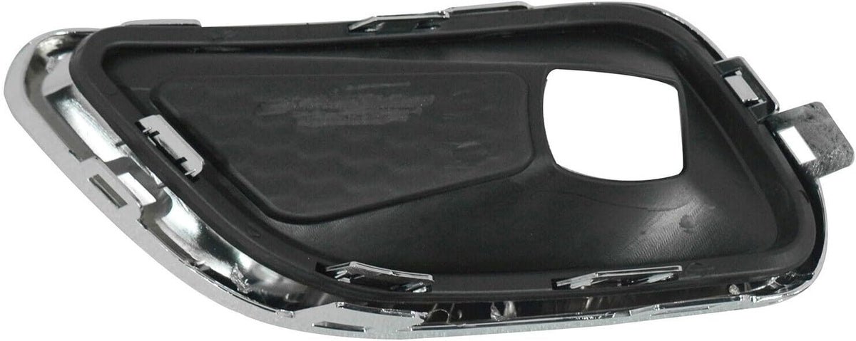 ya 11 9.14 zhengce Right Chrome Trim Bumper Fog Light Cover Bezel Fit for Jeep Cherokee 2019-2
