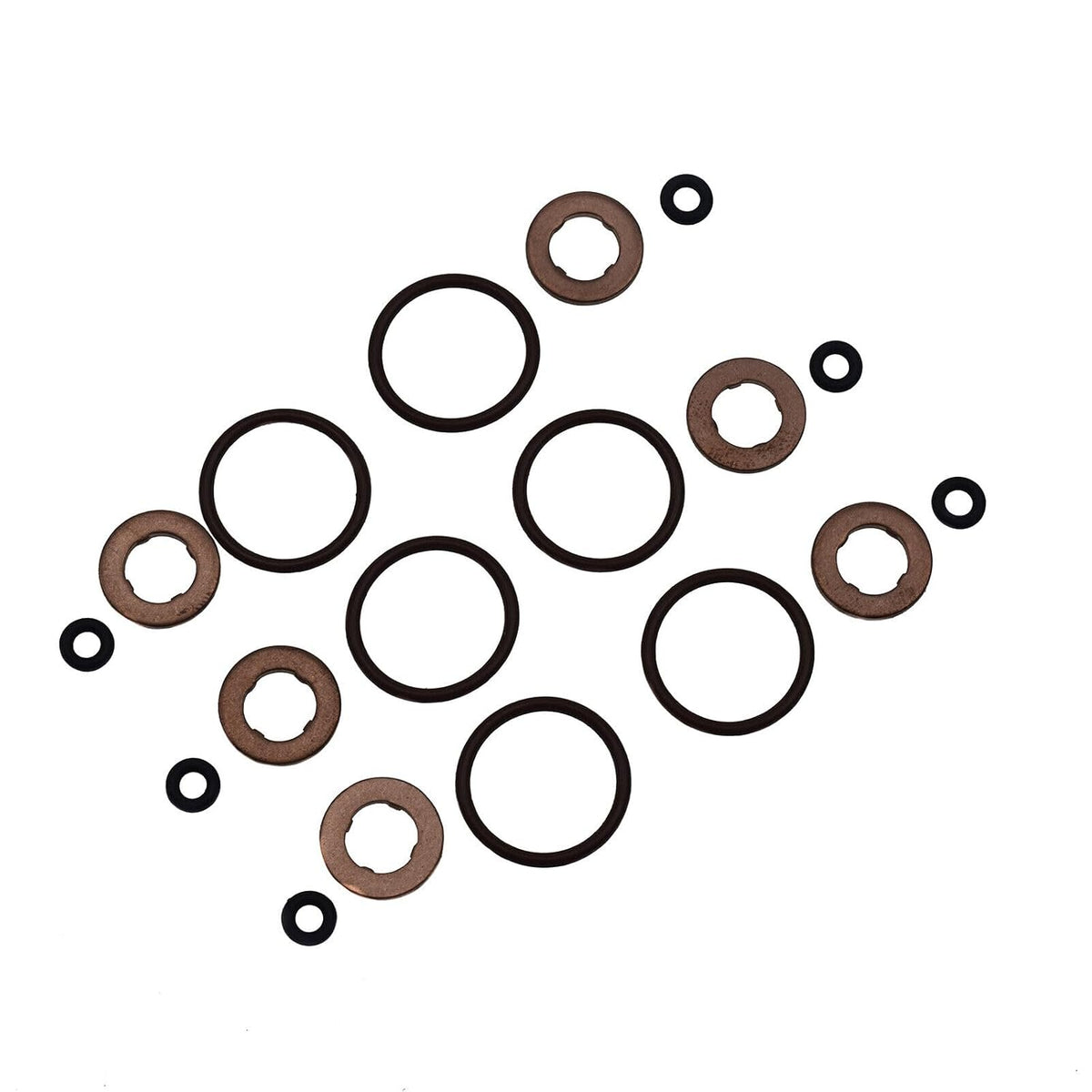 ya 4 8.8 6 Sets of Fuel Injector O-Ring Sealing kit 059130519 Suitable for Audi A3 A4 A6 Q7 for VW Touareg