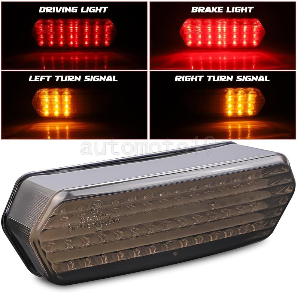 ya 7 8.24 baidi LED Tail Light Turn Signal Brake Lamp for Honda MSX Grom 125 CBR650F CTX700N