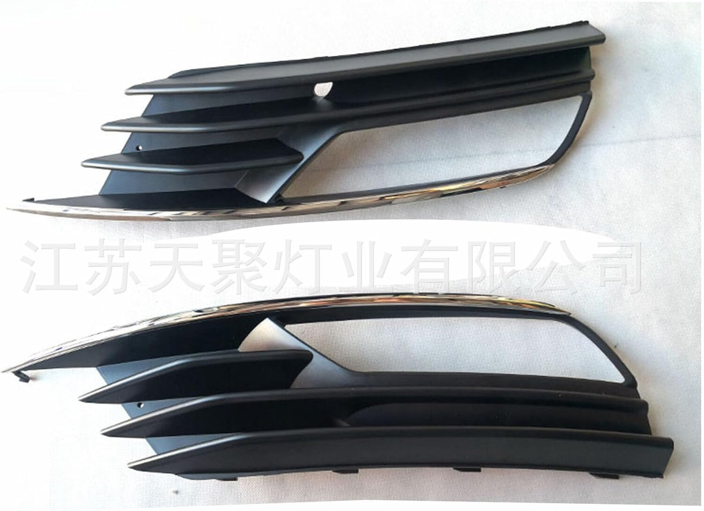 ya 5 8.24 baidi Fit for Audi A3 Quattro SEDAN 2013-2017 Fog Light Cover Lower Grille 1 Pair 2PCS