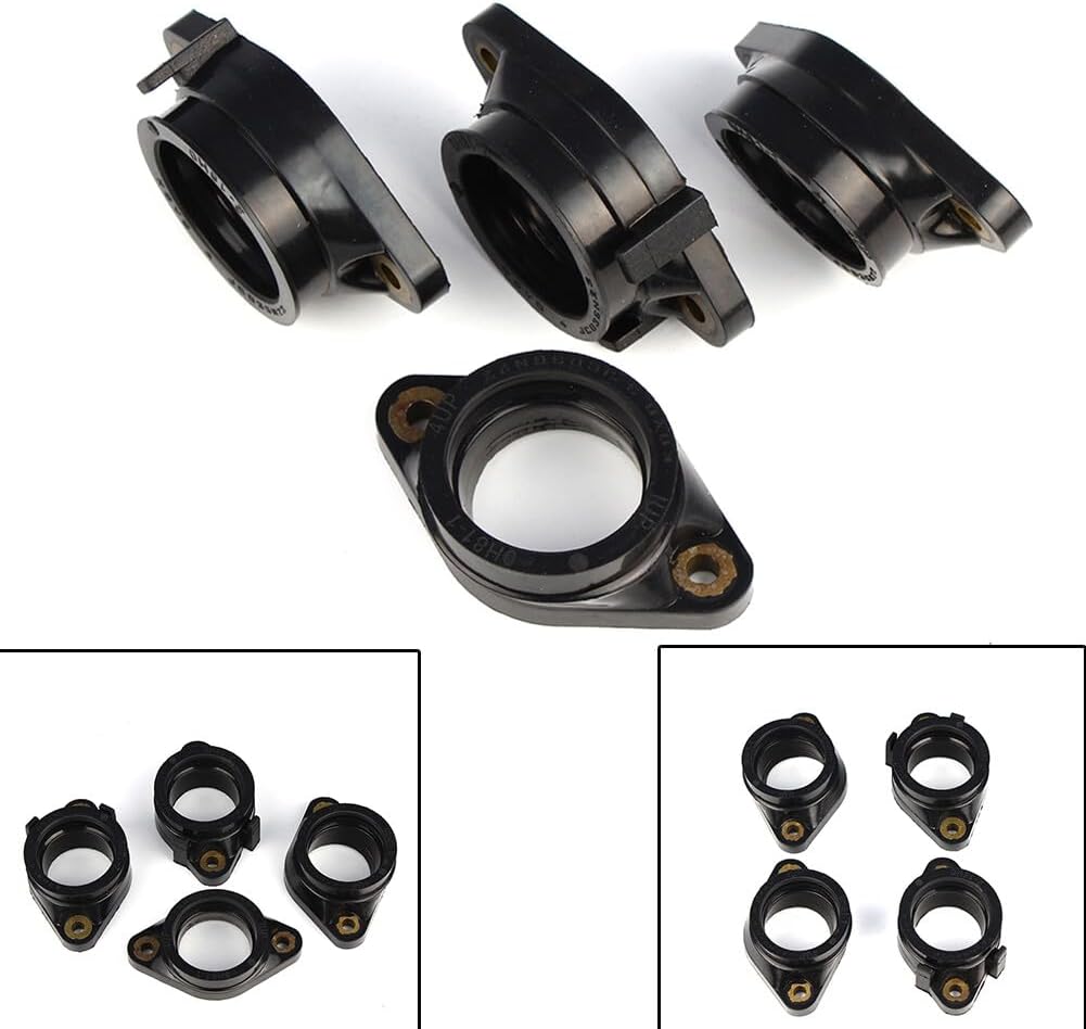 ya 13 9.15 baidi for Suzuki GSF 1250 Bandit 2007-2016 4x Intake Manifold Carburetor Joint Bo