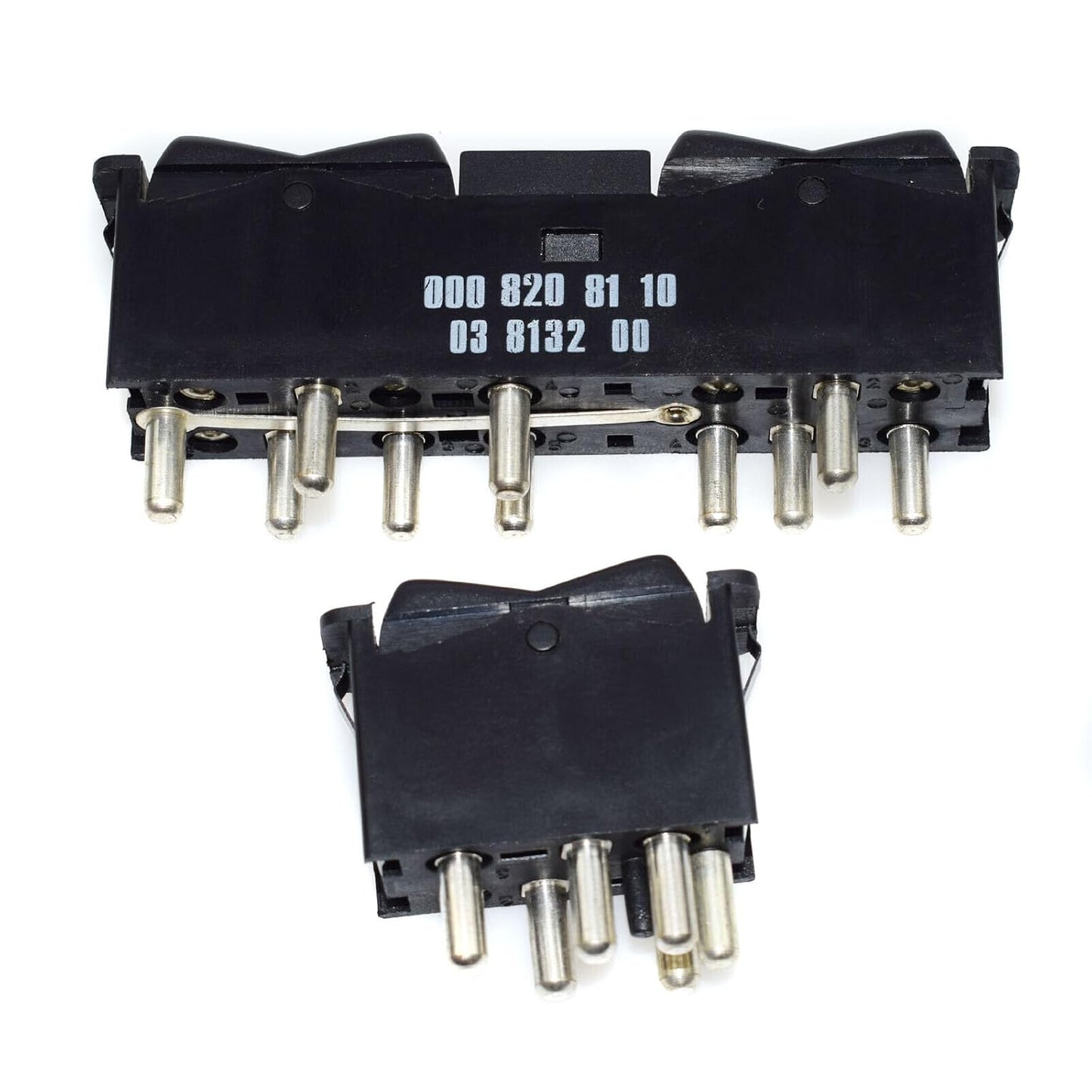 ya 5 8.10 2-Pack Power Window Switch Set for Mercedes-Benz 190E 190D 0008208410 0008208110