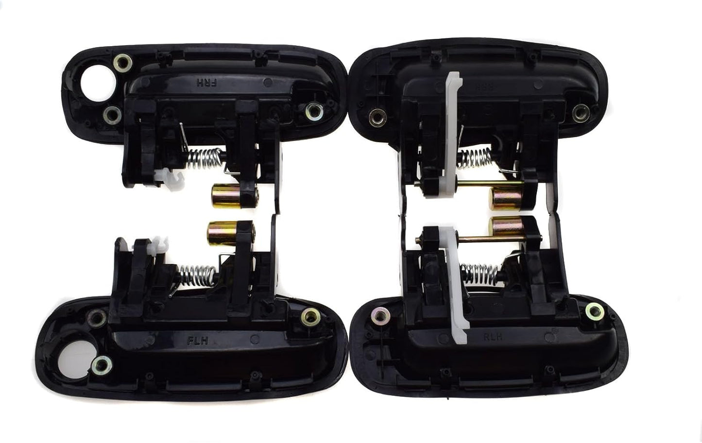 ya 5 8.10 Black Outdoor Beige Interior Door Handle for Toyota for Corolla 1998-2003 8 pcs