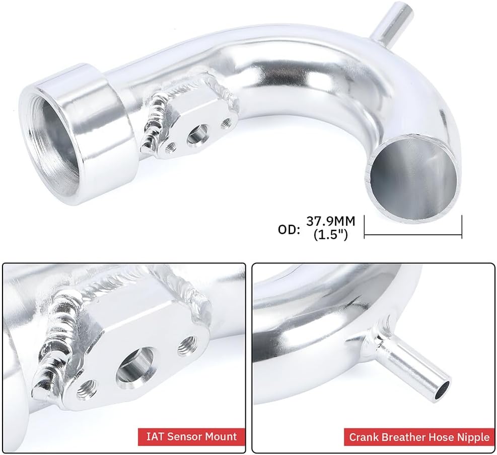 ya 5 8.24 baidi Silver Short for Ram Air Intake Pipe System Kit for Honda GROM 125 MSX125 2014-2020