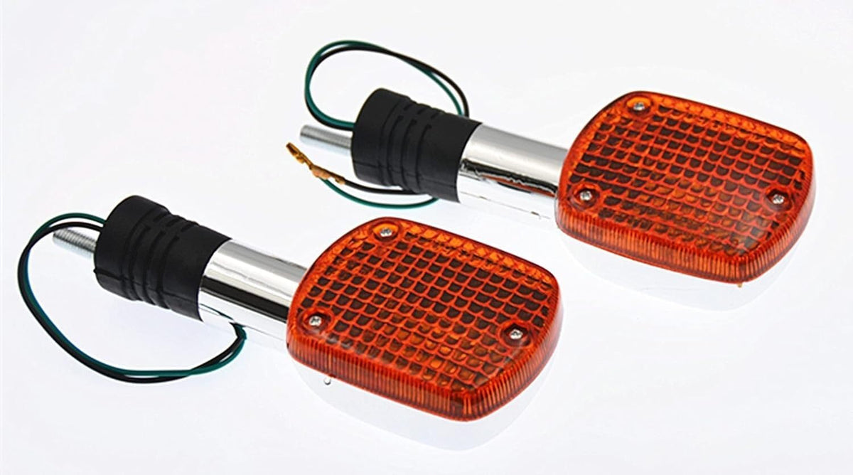 ya 14 9.20 zhengce 2x Turn Signal Blinker Lights for Honda Shadow 500 VT500C Rebel CA250 CMX25-1