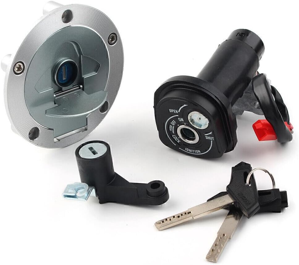 ya 6 8.24 baidi for Yamaha R15 MT15 Ignition Key Switch for SEAT Lock Fuel Tank Gas Cap Cover Set