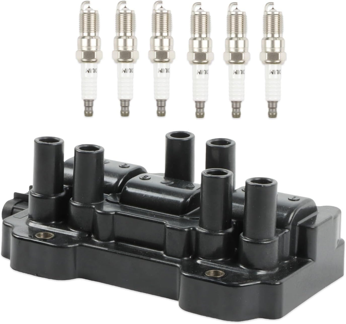 ya 9 10.24 Ignition Coils & Spark Plugs for Chevy Impala Uplander Malibu Monte 3.5 3.9 4.3L