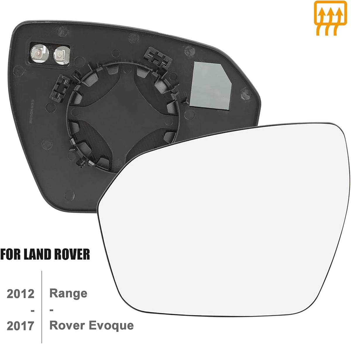 ya 14 9.20 zhengce LR025209 Mirror Glass Driver Left Side Fits for Range Rover Evoque-1