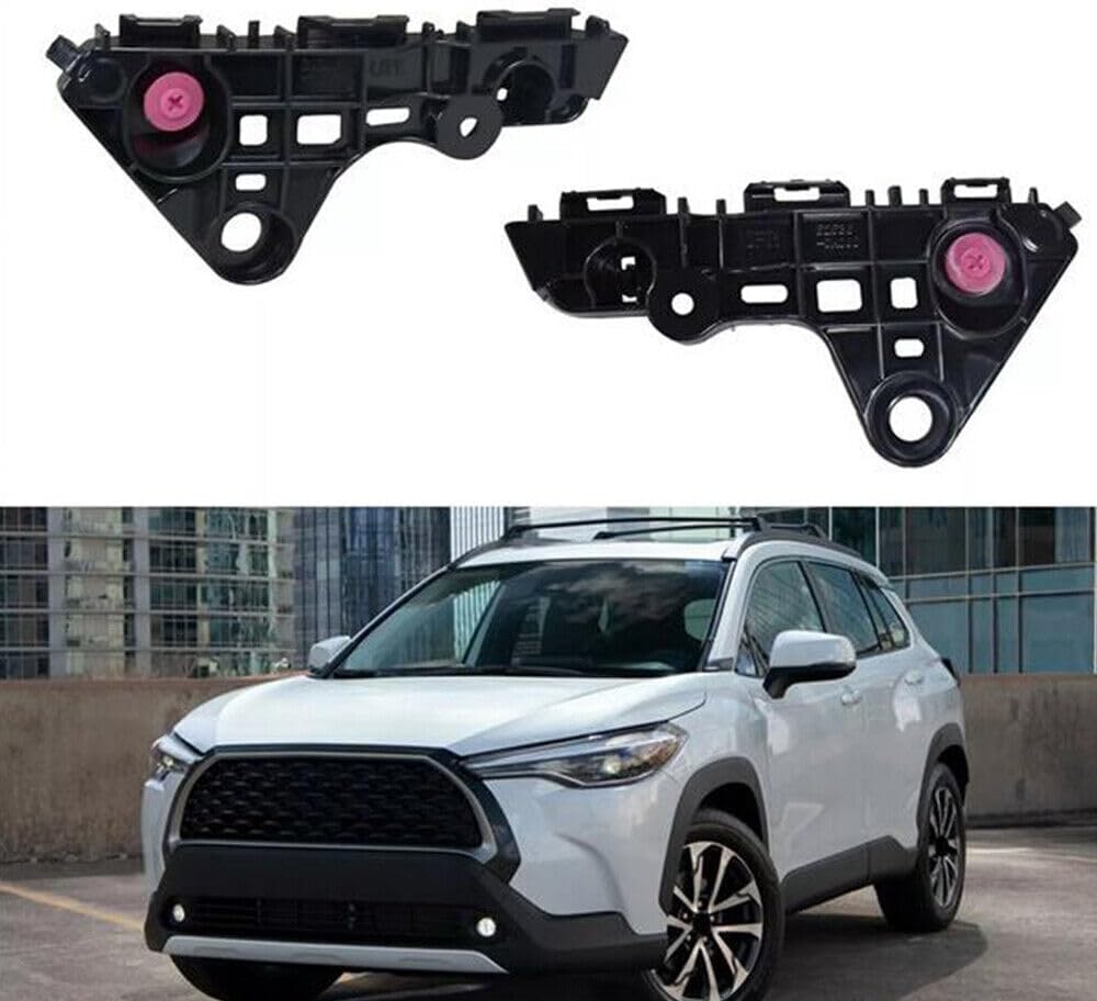 ya 5 8.10 2PCS Front LH RH Bumper Bracket Support for 2024 for Toyota for Corolla Cross 2023 2022