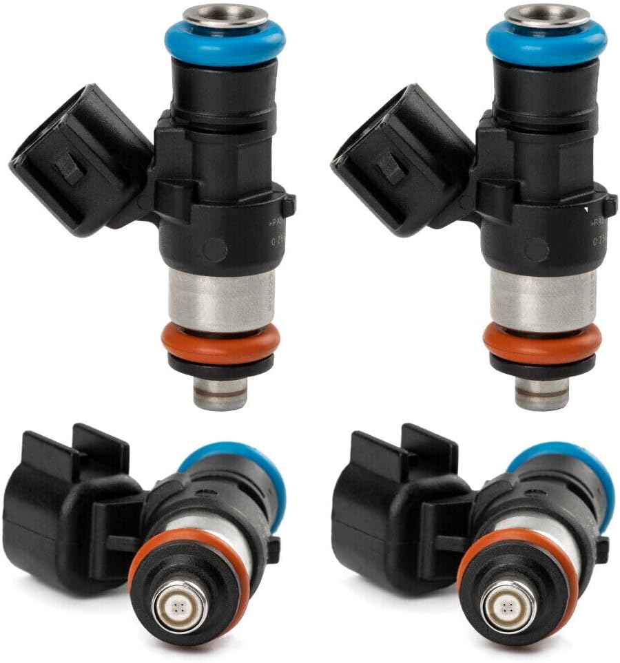 ya 4 8.8 4-Pack 0280158051 Fuel Injector for Chevrolet for Corvette 6.2L V8 S3 Engine 2008-2013