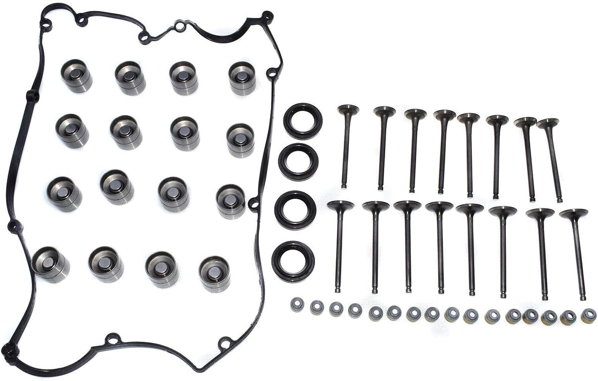 ya 10 9.16 baidi for Hyundai for Kia 1.6L Intake & Valve &Lifters &Stem Seal &Valve Cover Kit