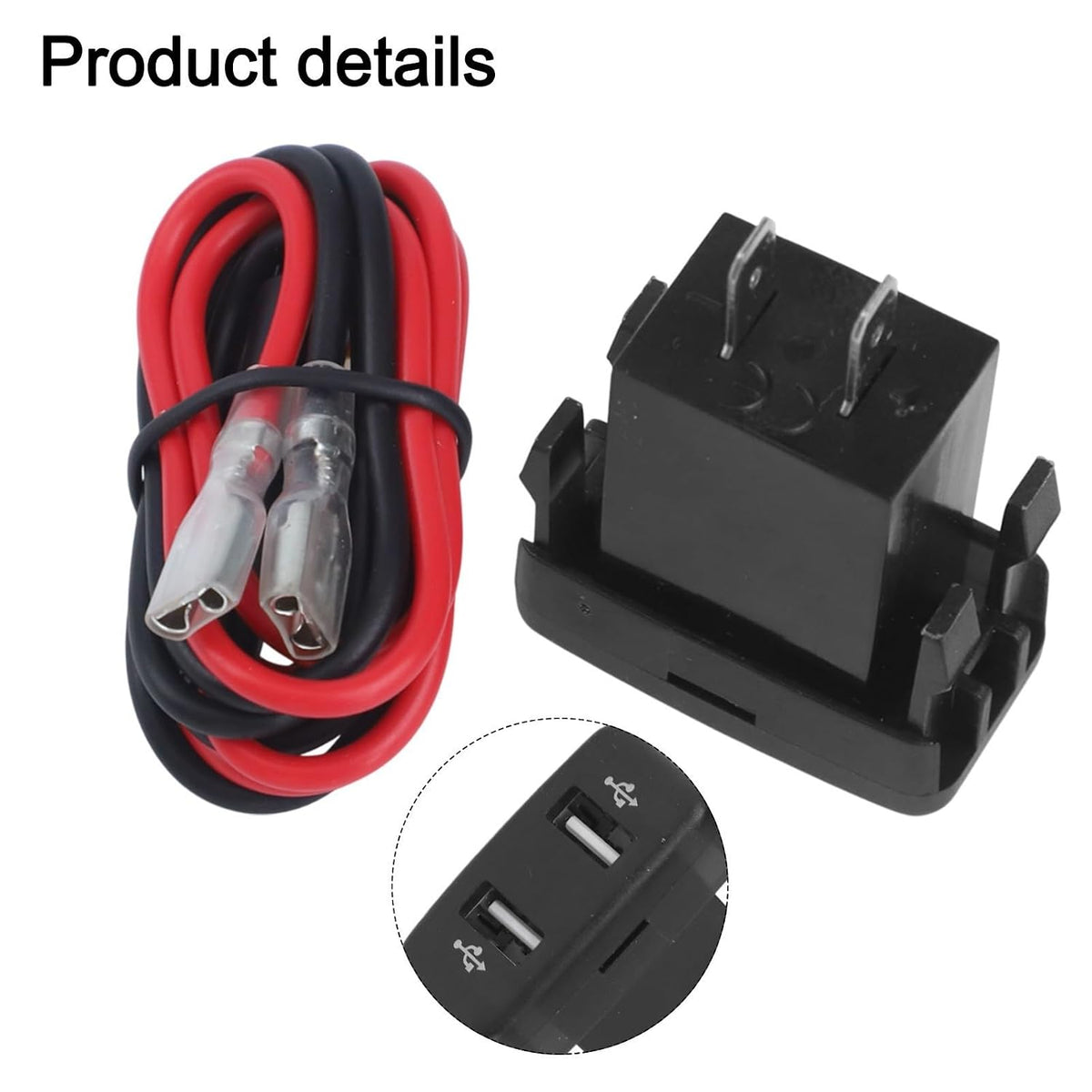 ya 23 10.7 baidi Car Dual USB Phones for Charger Parts for for Toyota FJ-Cruiser 2007-2014 Accessories