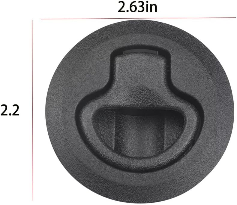 ya 2 8.15 Truck Under Rear for Seat Latch Storage Bin Lid Fits 2009-2010 for Ram 1500 68059730AA