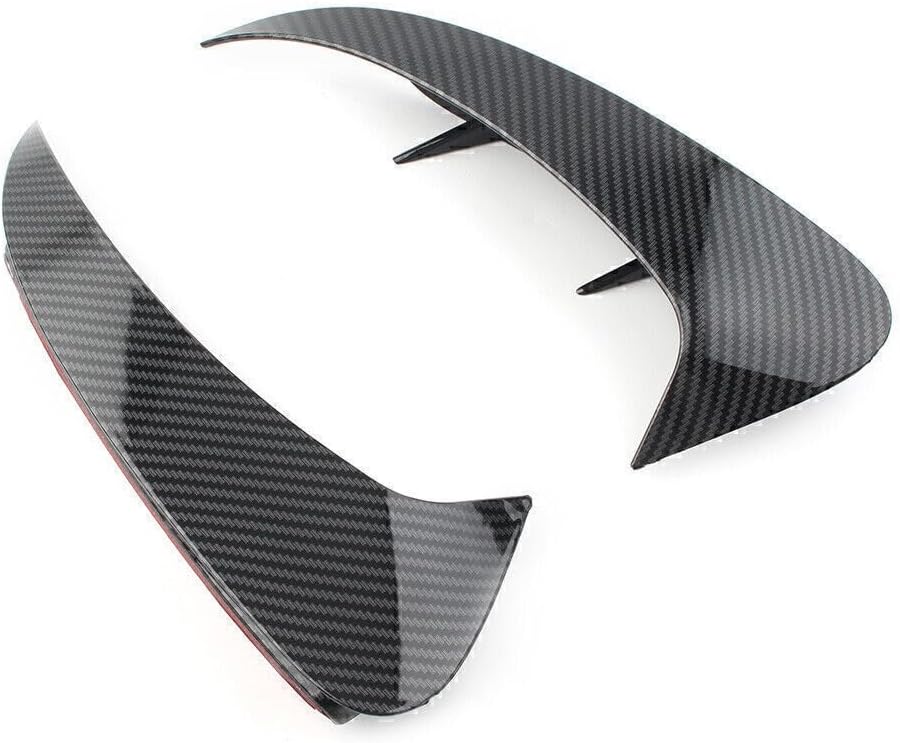 ya 4 8.24 baidi Carbon Look Rear Bumper Fins Canards Splitters Fit for Benz A Class W177 A220 19 UP