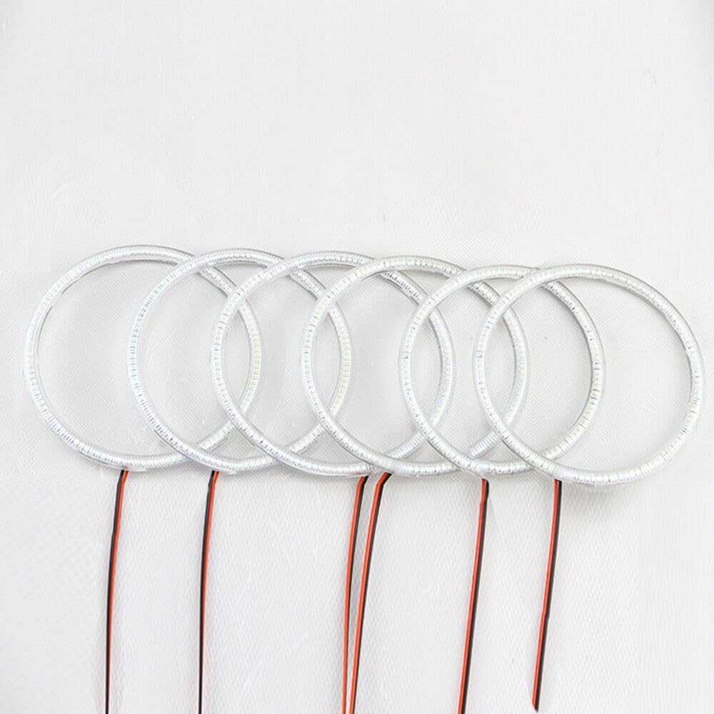 ya 7 8.24 baidi 6pcs Led Angel Eyes Halo Light Headlight Kit for Alfa Romeo 159 2005-2011