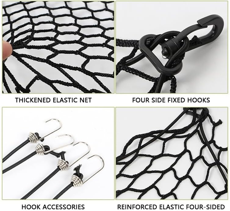 ya 2 8.15 Dog Car Barrier Car Pet Safety Barrier Net Pet Separation Net for SUV Vans Truck
