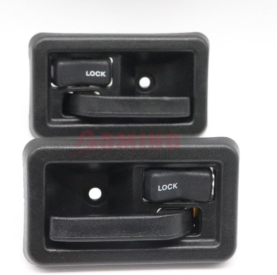 ya 5 8.24 baidi 2 Pieces Set for Jeep for Wrangler YJ TJ Inner Door Handle