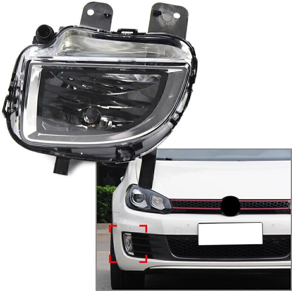 ya 10 9.16 zhengce Front Bumper Fog Light Lamps Left for VW for Golf for JETTA GLI MK6 5K0 941