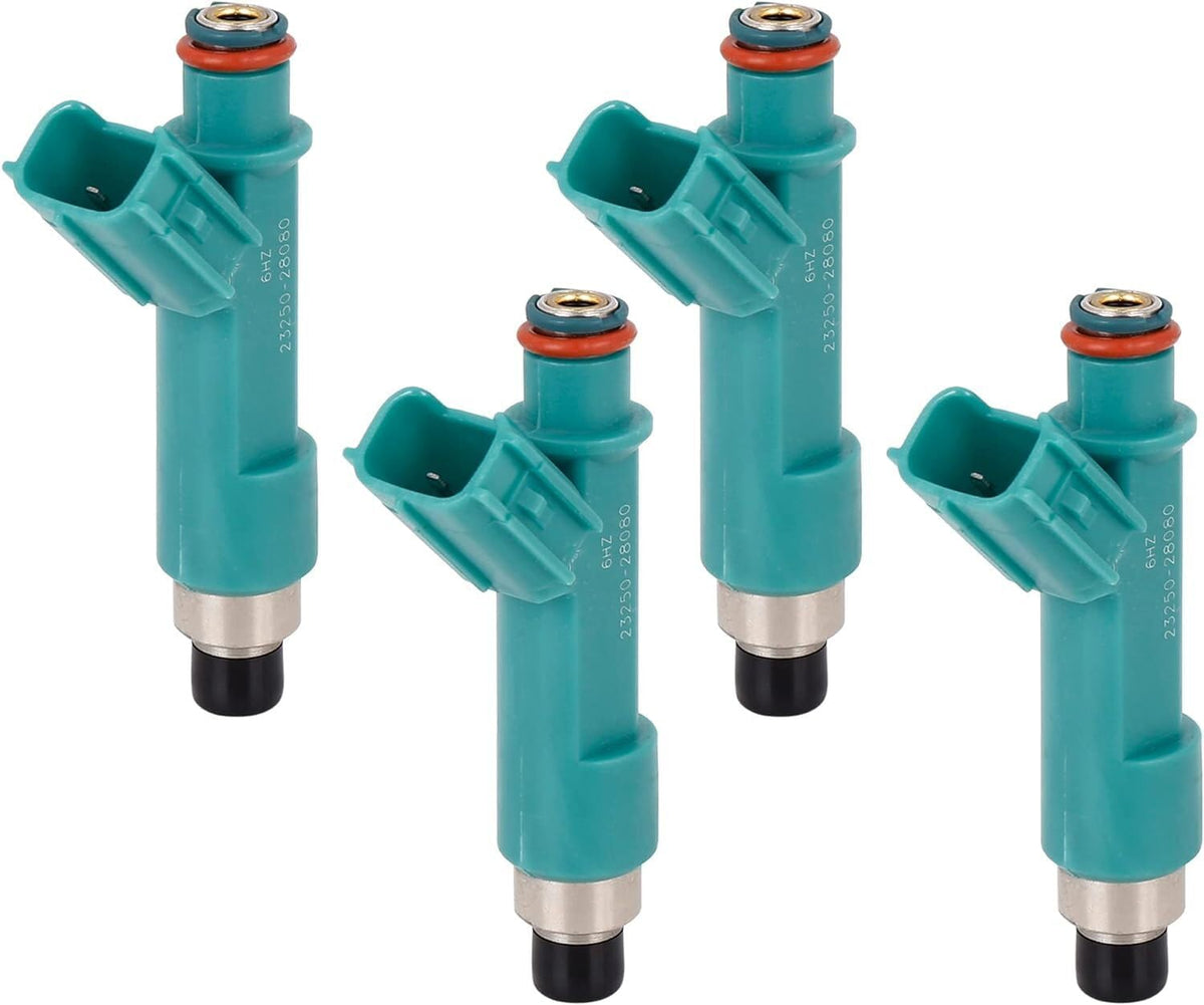 ya 10 9.16 baidi 4pcs 23250-28080 New Fuel Injector Fit for 04-07 for Toyota for RAV4 2.4l 2AZ-FE