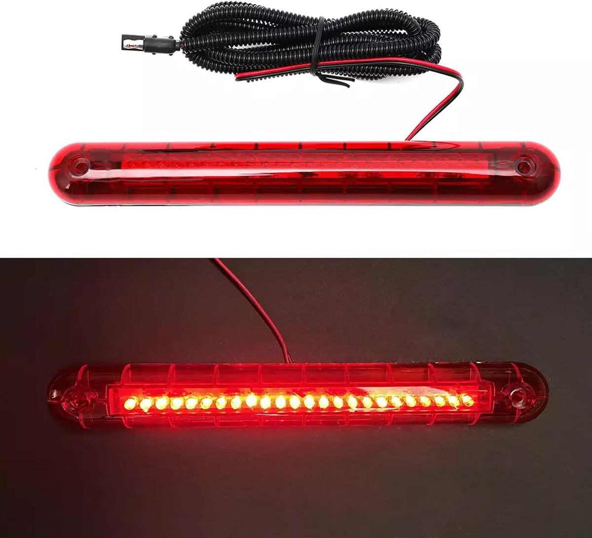 ya 14 9.20 zhengce Motorhome 3rd Brake Light Red For Holiday for Rambler/Monaco/Roadmaster 24-1