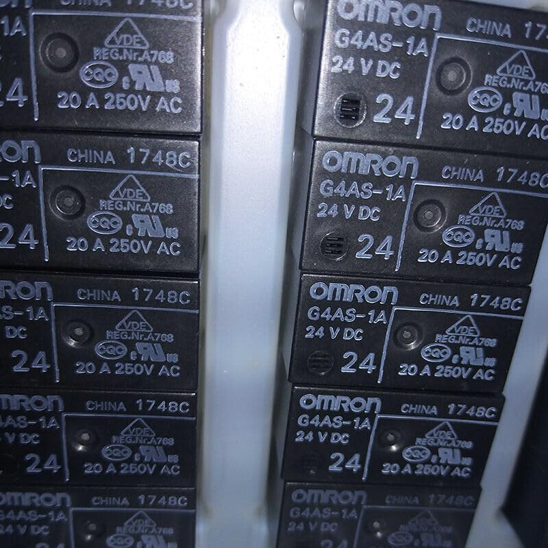 ya 16 10.20 baidi 1pc G4AS-1A 24VDC Power Relay 4Pin 20A 250VAC #W7*-