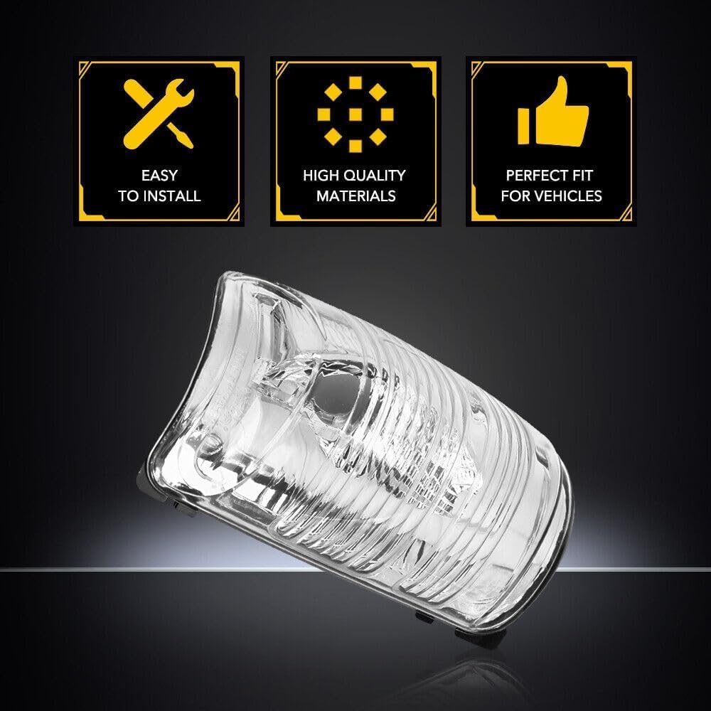 ya 14 9.20 zhengce HD Side Mirror Turn Signal Light Left & Right For 15-21 for d TRANSIT 150-1
