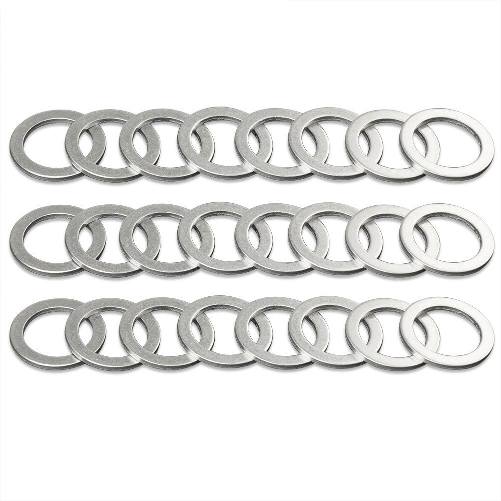 ya 12 10.8 zhengce 10 Pack 20MM Oil Drain Plug Crush Washer GASKETS 94109-20000 for Honda/for Acura