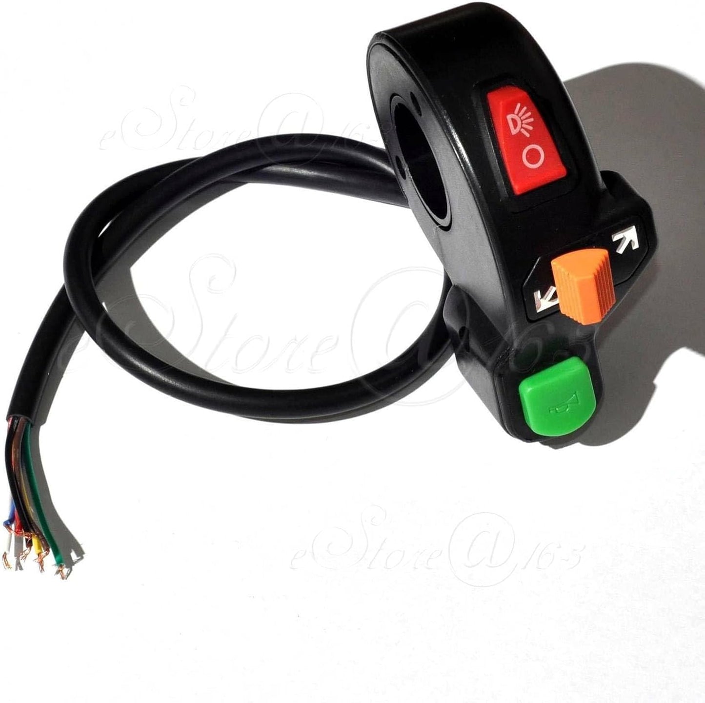 ya 2 8.15 3in1 7/8 22mm Handlebar Headlight/Turn Light/Horn Switch For Motor e-Bike -B