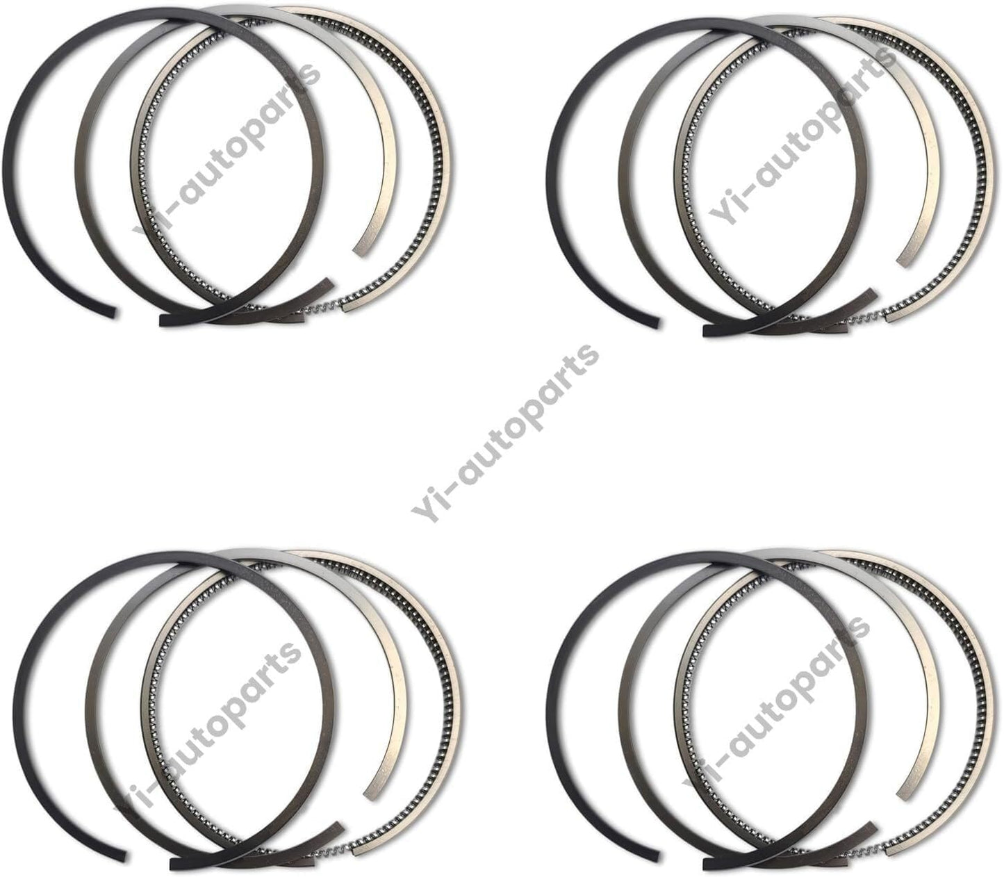 ya 4 8.14 4-pack 3304 piston rings 2W6091 for Caterpillar 3304 engine Motr Graer 120G 130G