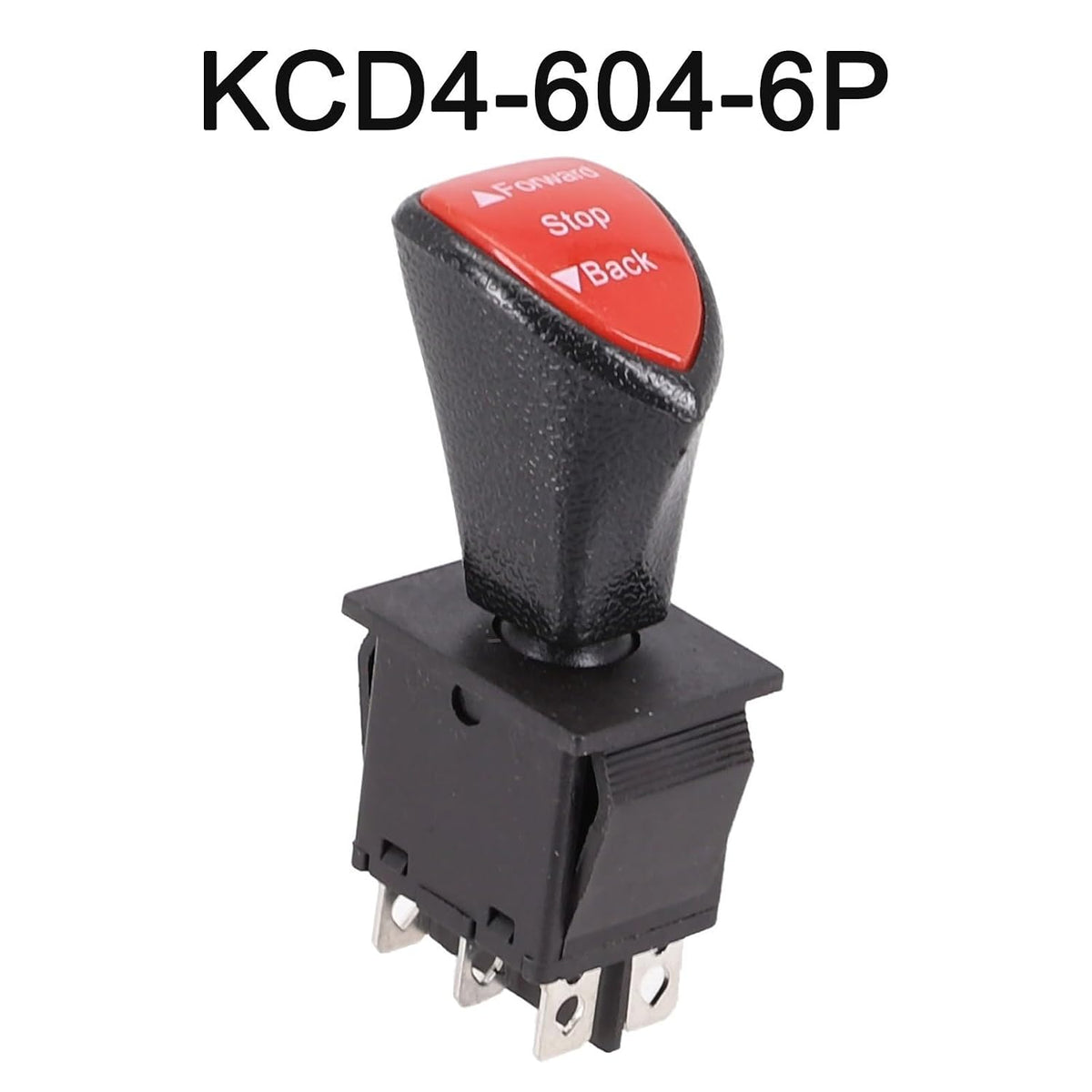 ya 23 10.7 baidi Slide Rocker Switch 6 Pin Black DPDT Latching Plastic+Metal Replacement