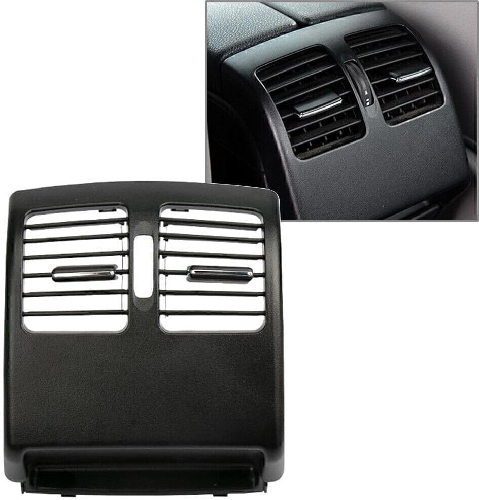 ya 5 8.10 Rear Center Console Air Outlet Vent Grille Cover Fit for Mercedes W204 W207 Black