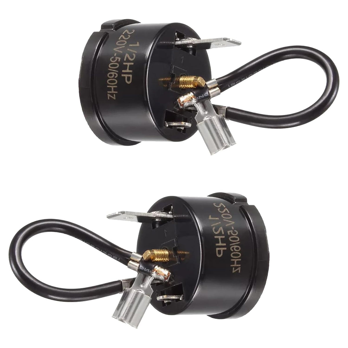 ya 16 10.20 baidi 2pcs Refrigerator Thermal Overload Protector 1/2 375W Compressor ReplacemenOF