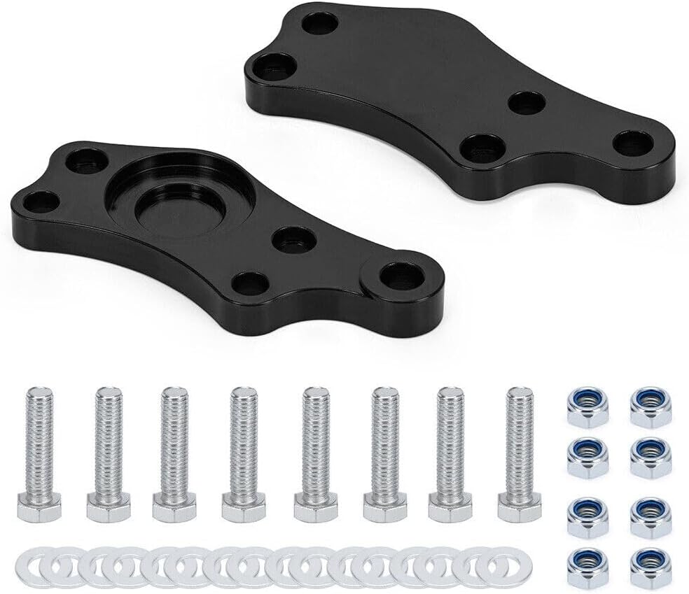 ya 10 9.16 baidi Black Steering Lock Adapters Lock Kit for Toyota Altezza Gita Turn Angle Adapter