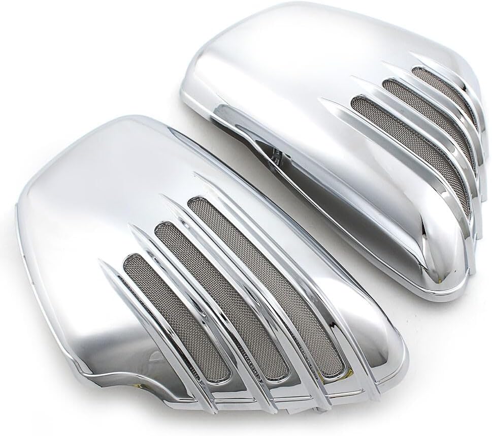 ya 23 10.7 baidi Motorcycle Chrome Side Battery Fairing Cover for Yamaha 700 750 1000 1100 86-21