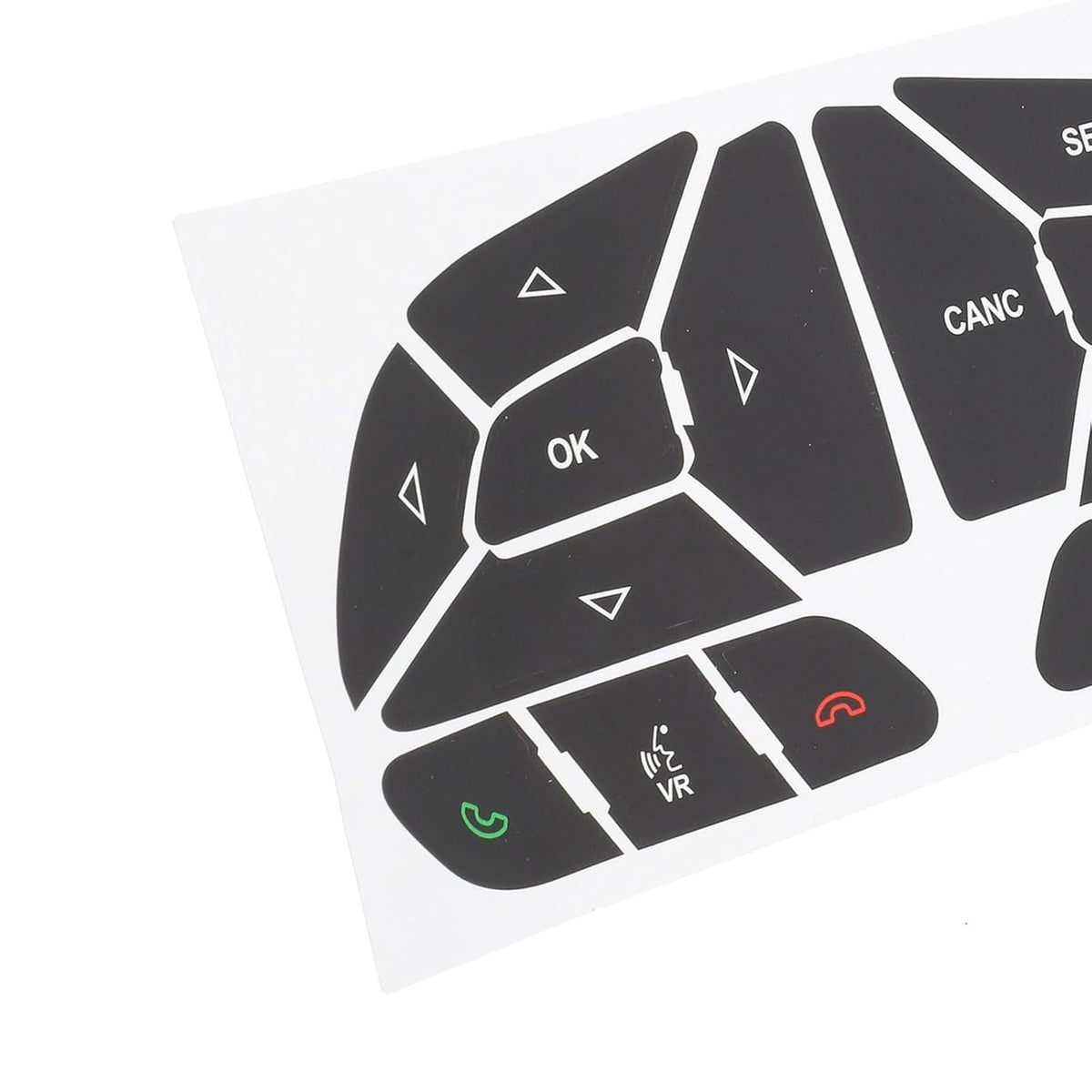 ya 13 9.15 baidi for for Dodge for Charger 2016-2022 Steering Wheel Button Repair Decals Stickers NEW