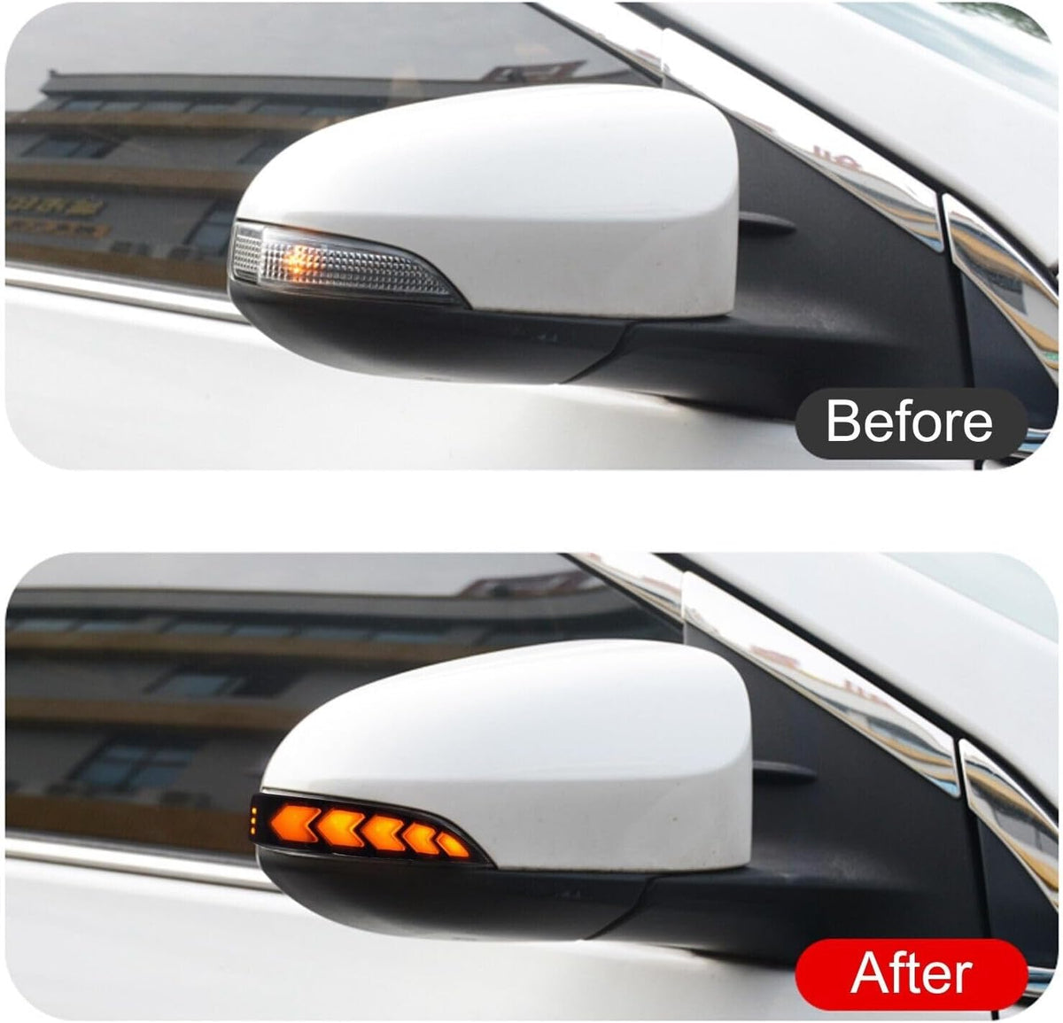 ya 13 9.15 baidi for Toyota Corolla 2014-2018 LED Plug and Play Sequential Dynamic Turn Sign