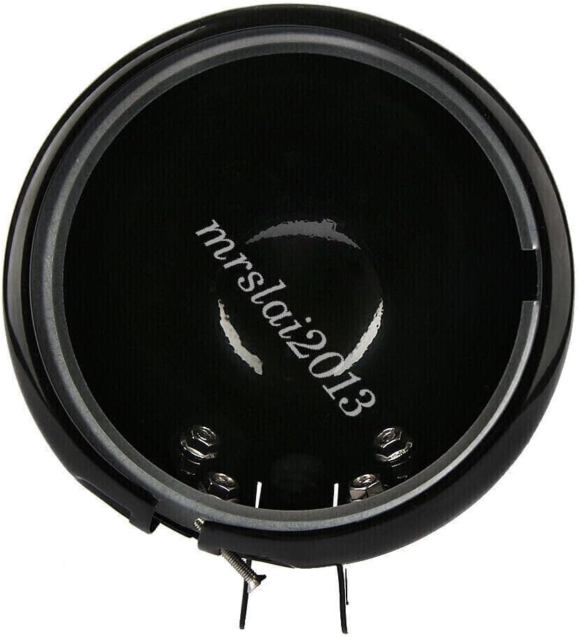 ya 6 8.24 baidi Motorcycle Headlight Headlamp Bucket Housing Bottom Mount 5-3/4 Inch Black