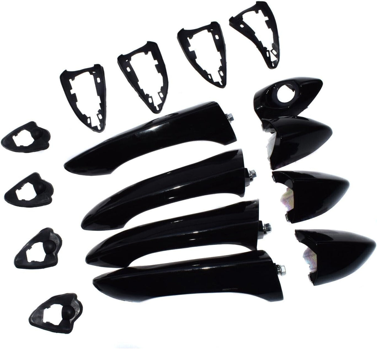 ya 12 10.8 zhengce Suitable for BMW E53 X5 Set 4 Pieces Exterior Door Handle FL FR RL RR 51218