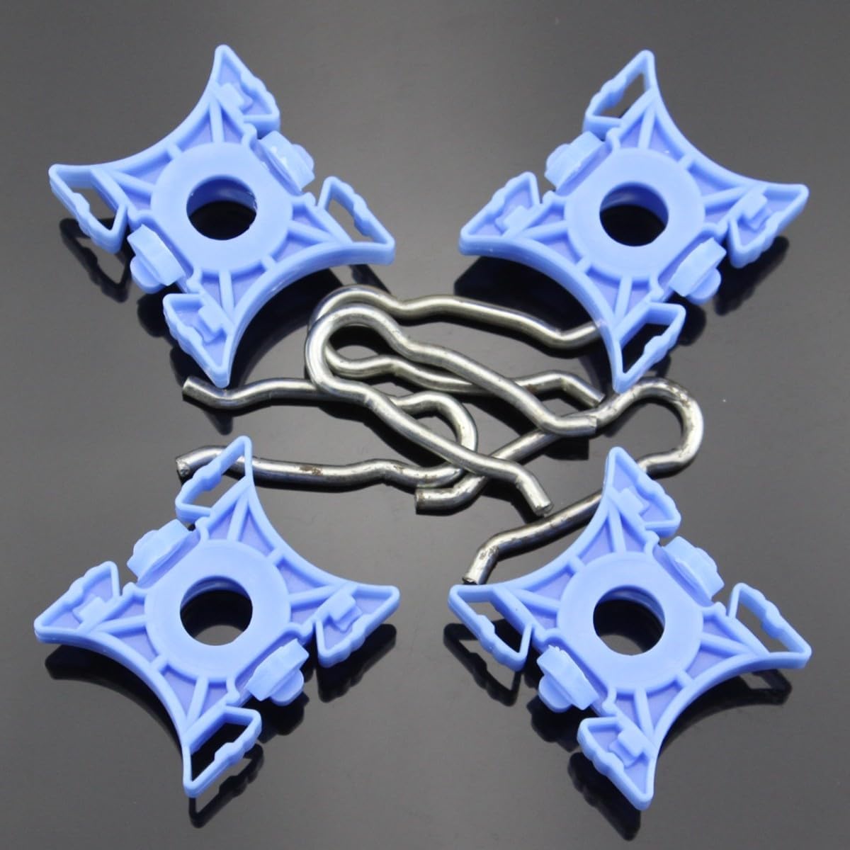 ya 12 10.8 baidi 10 Pack Sliding Jaw Window Regulator with Clip for Volvo Xc60 S60 S40 S80 Xc90-
