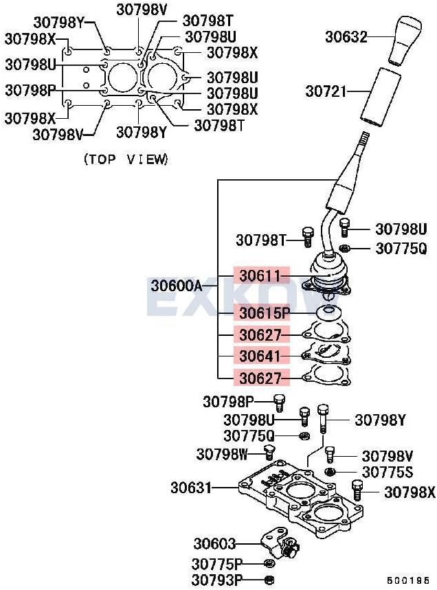 ya 10 9.16 baidi T/F Gear Repair Kit for Mitsubishi for Pajero 2 MK2 Montero Sport IO L200 L400-