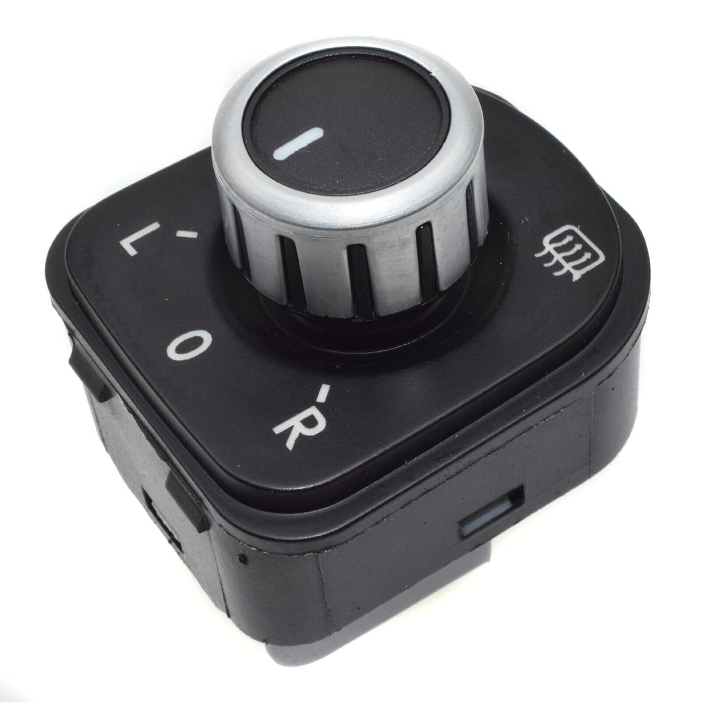 ya 4 8.8.2 Chrome Side Mirror Adjustment Switch Knob Suitable for VW for Golf for Jetta for Tiguan for Passat Rabbit