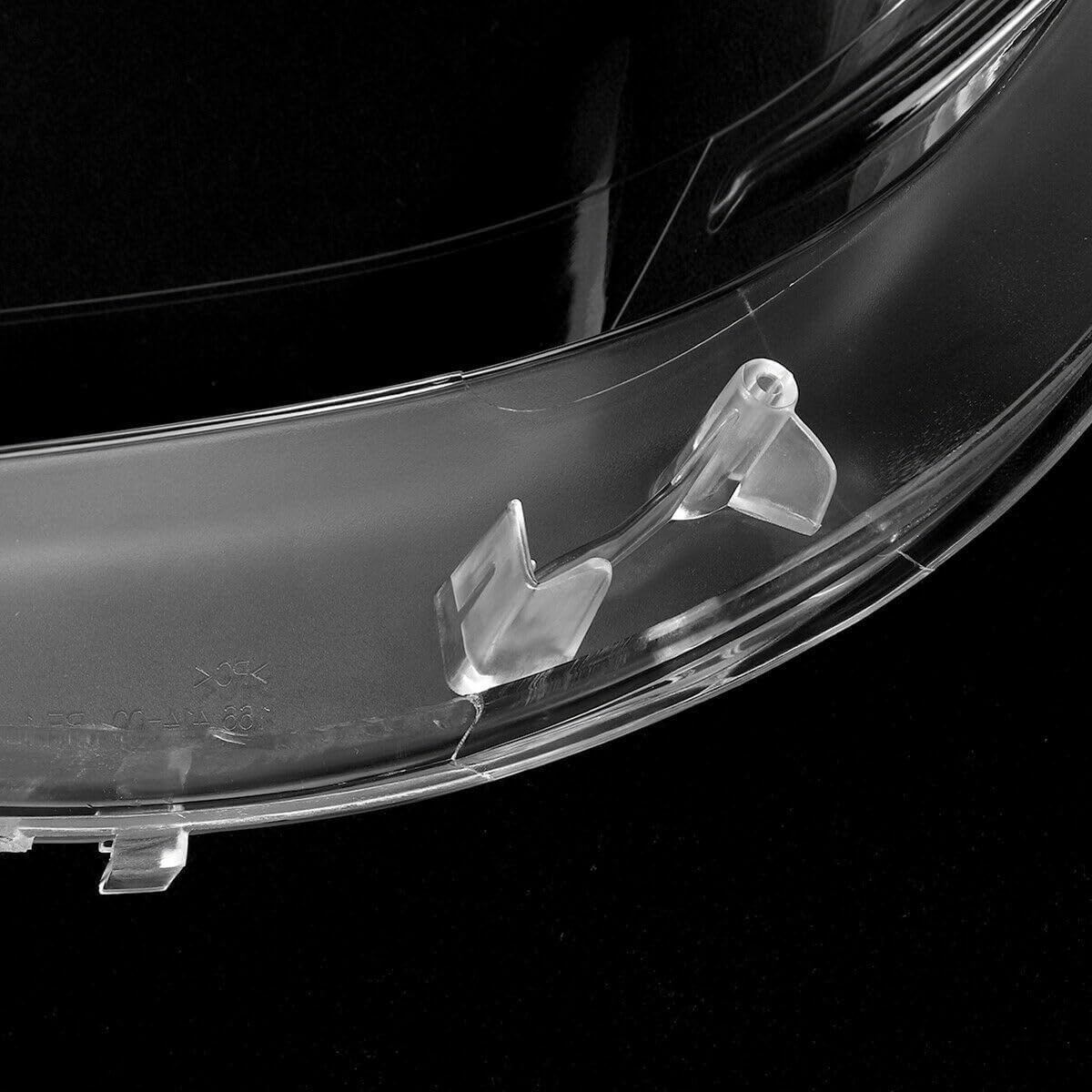 ya 6 8.24 baidi Pair Clear Headlight Lens Lamp Cover For 2009-2012 for Mercedes-Benz E Class W212