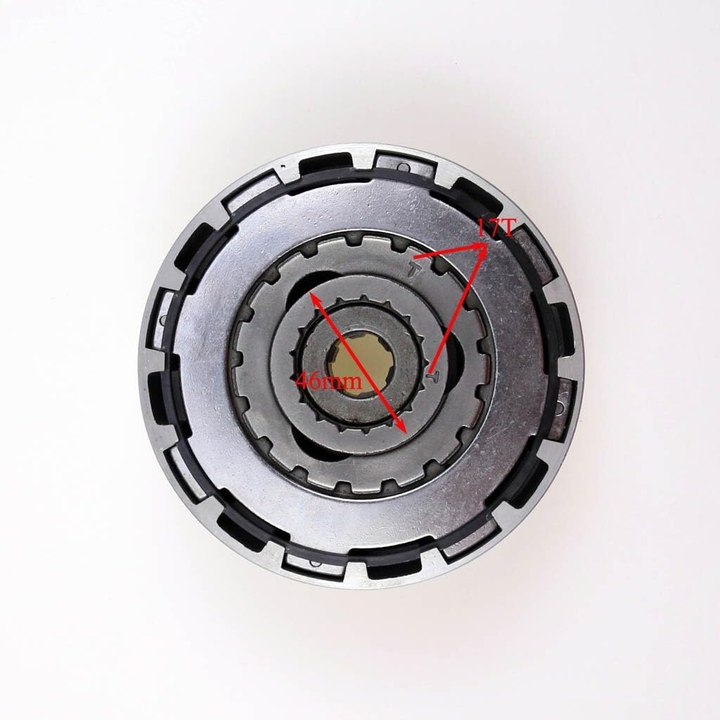ya 27 10.13 baidi Automatic clutch assembly for Honda clone 50cc, 70cc, 110cc, and 125cc engine all-terrain vehicles in the