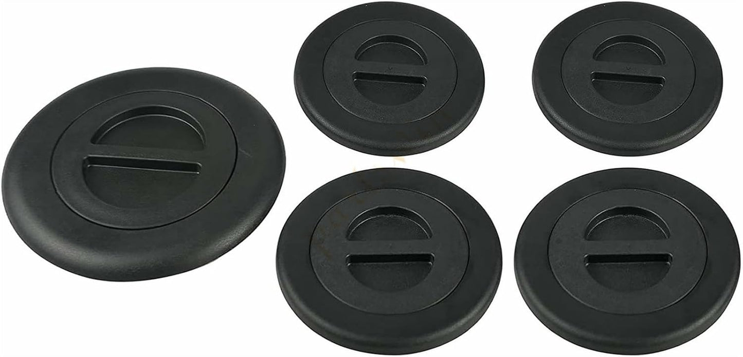 ya 5 8.24 baidi 5-piece Wheel/gooseneck Bed Plug Cover kit for Dodge for Ram 2500 3500 5th 2014-2019