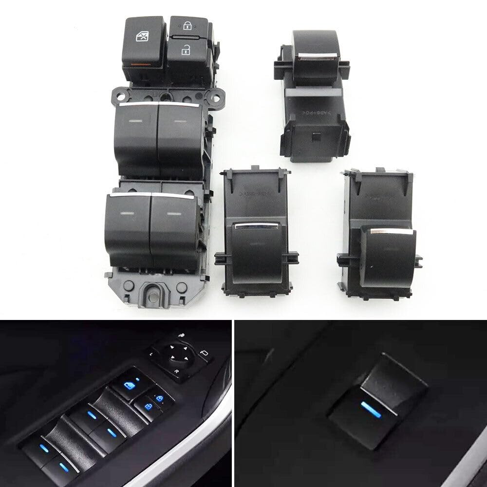 ya 8 8.24 baidi Ice Blue Power Window Control Switch Button for Toyota C-HR Levin for Corolla Cross