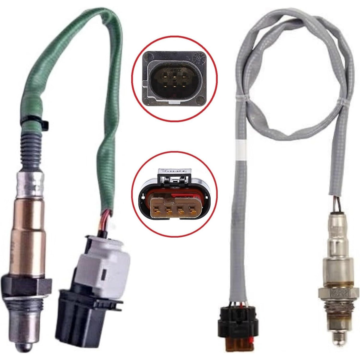 ya 9 10.24 2pcs Upstream+Downstream Oxygen O2 Sensor for Ford Fusion 1.5L L4 2014-2020
