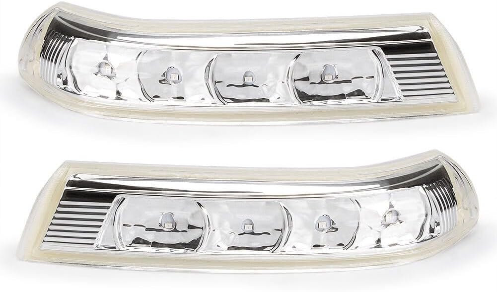 ya 6 8.14 2x LED Left Right Side Mirror Turn Signal Light for Hyundai Santa Fe 2007-2012